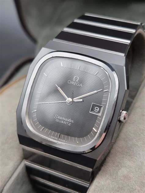 Omega Seamaster Ceramic 'Black Tulip' 1960249 Very Good.